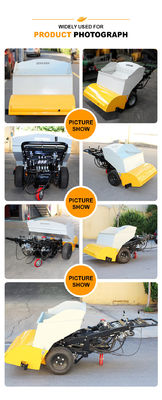 YANMAR Motor 1m CE EPA aprobado máquina de pavimentación de asfalto para la construcción de carreteras suaves