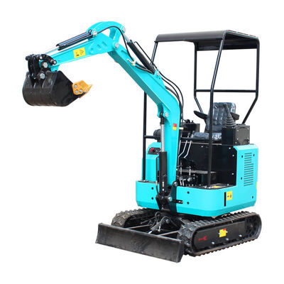 Excavadora de tipo móvil de 0,8 toneladas Micro Mini Excavadora con espacio libre para el cubo 380 mm