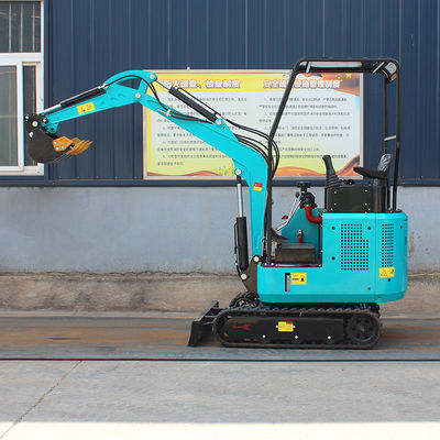 Excavadora de tipo móvil de 0,8 toneladas Micro Mini Excavadora con espacio libre para el cubo 380 mm
