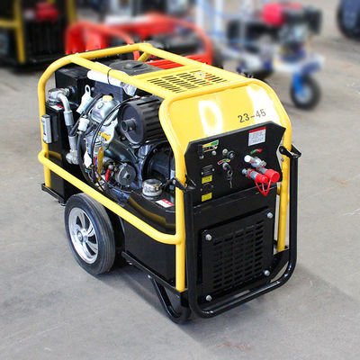 Estructura estándar Puma de aceite eléctrica pequeña para motor diesel de 18 CV Unidad de energía hidráulica