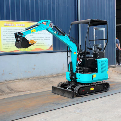 Excavadora de tipo móvil de 0,8 toneladas Micro Mini Excavadora con espacio libre para el cubo 380 mm