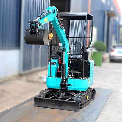 Excavadora de tipo móvil de 0,8 toneladas Micro Mini Excavadora con espacio libre para el cubo 380 mm