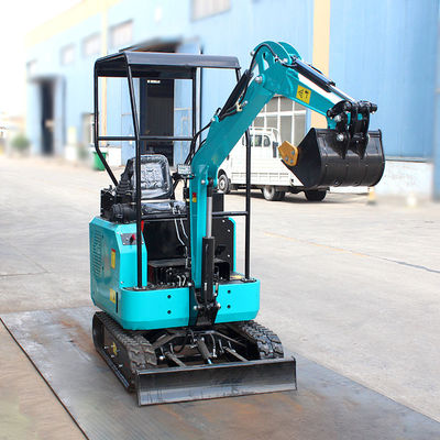 Excavadora de tipo móvil de 0,8 toneladas Micro Mini Excavadora con espacio libre para el cubo 380 mm