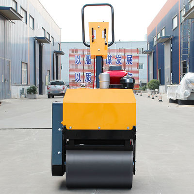 0.5 toneladas de mini rodillo manual compacto con velocidad de 0-4 km/h y bomba hidráulica Danfoss