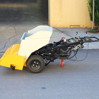 Pequeña pavimentadora de asfalto con 3,2 kW de potencia y 2000 mm de longitud máxima