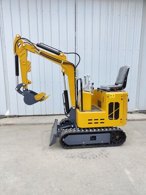Mini excavadora de 1000 kg para una operación fácil en el mantenimiento de jardines y huertos