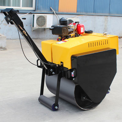 Compactor eléctrico de rodillos de tambor único de 0,5 toneladas para pequeñas obras