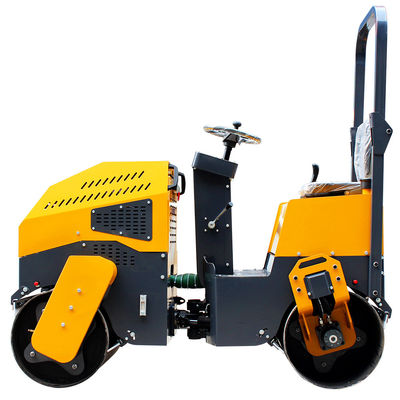 1 tonelada de carreteras de rodillos de pavimento de asfalto compactador máquina método de arranque embrague automático