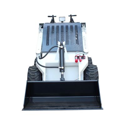 Velocidad de trabajo de 0 a 6 km/h Mini cargador de dirección de patinaje con motor EPA y carga nominal de 1000 kg