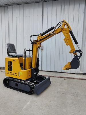 Excavadora de arrastrador hidráulico 1 tonelada 1,2 toneladas 1,5 toneladas 2 toneladas Mini máquina de excavación con EPA