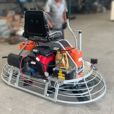 El potente motor Honda GX690 camina detrás de la paleta de hormigón para un acabado versátil