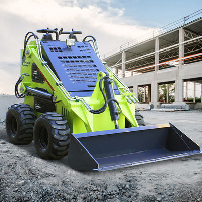 Shandong Skid Steer Loader con arranque eléctrico y certificación CE EPA