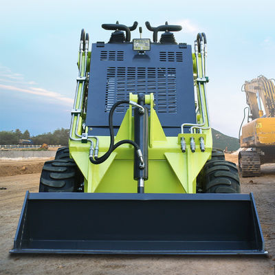 Shandong Skid Steer Loader con arranque eléctrico y certificación CE EPA