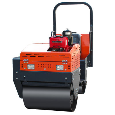 Roller mini vibratorio de alta potencia de 8 CV de 1 tonelada para la construcción de carreteras de pequeño tamaño