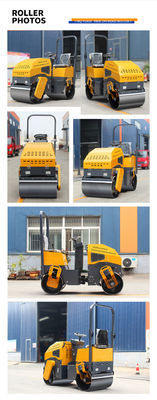 5 toneladas de rodillo de acero rodante YL800 con tanque hidráulico de 25L y embrague electromagnético