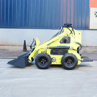 375KG HQ cilindro hidráulico diésel cargador de pista de deslizamiento de dirección cargador delantero con pista