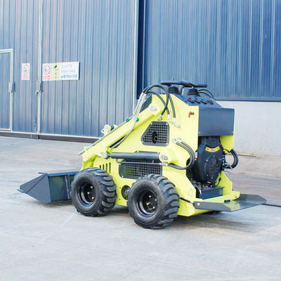 375KG HQ cilindro hidráulico diésel cargador de pista de deslizamiento de dirección cargador delantero con pista