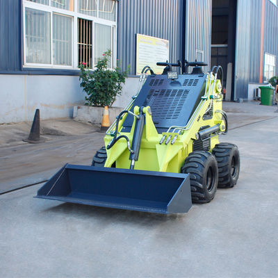 Mini cargador de dirección de patinaje diesel Cargador de patinaje pequeño HQ-MH420 con válvula hidráulica HQ