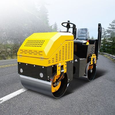Equipo de construcción de carreteras YL800 Hidráulico completo de 1,2 toneladas Tambor de diámetro 530 mm Roller