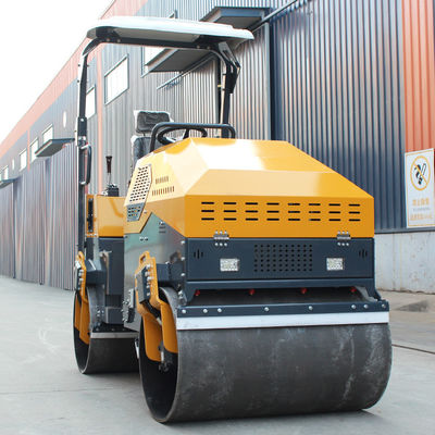 Diámetro del tambor de 700 mm HQ-YL1200 3 toneladas de mini rodillo de asfalto para reparación de la superficie de la carretera