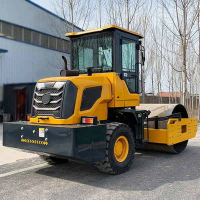 88 kw YUNNEI Motor HQ-YL8000 8 toneladas de rodillo vibratorio para la construcción de asfalto