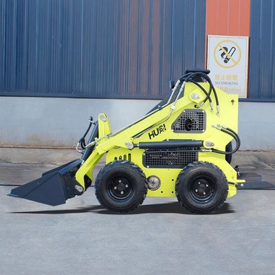 Mercado de Europa Mini cargador de dirección deslizante con gran momento de carga y cilindro hidráulico HQ