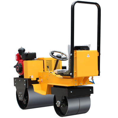 Diámetro de tambor de 530 mm Mini Roller de carretera de tambor doble para una compactación rápida y efectiva