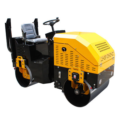 Mini rodillo de carretera de 1,5 a 2,0 toneladas compactador vibratorio pequeño rueda de acero diámetro 530X800