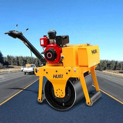 330kg Caminar detrás de un solo tambor Roller vibratorio para granjas Suministros directos