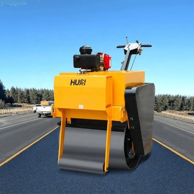 330kg Caminar detrás de un solo tambor Roller vibratorio para granjas Suministros directos