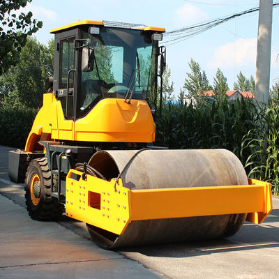 Máquina de compactación industrial para la construcción de carreteras con velocidad continuamente variable