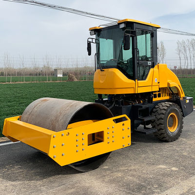 CHANGCHAI 6 toneladas de rodillo vibratorio autopropulsado con velocidad continuamente variable