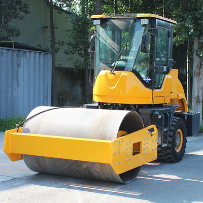 CHANGCHAI 6 toneladas de rodillo vibratorio autopropulsado con velocidad continuamente variable