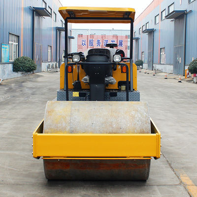 Variable de velocidad continua 2-6 toneladas de peatones Mini rodante compactador de rodillos con buena