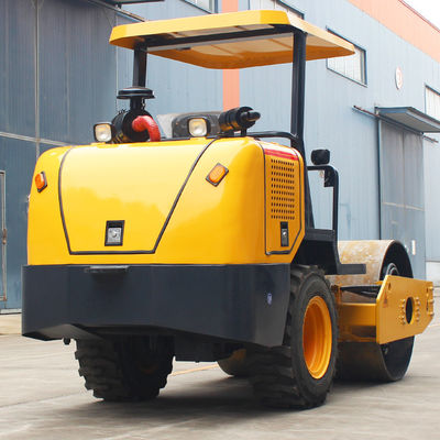 Variable de velocidad continua 2-6 toneladas de peatones Mini rodante compactador de rodillos con buena