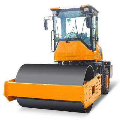 5000 kg 6000 kg Roller vibratorio de carretera con doble tambor y fuerza excitante de 100KN