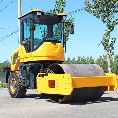 3500 kg 4000 kg Roller de vibración totalmente hidráulico para compactar el suelo de asfalto y hormigón