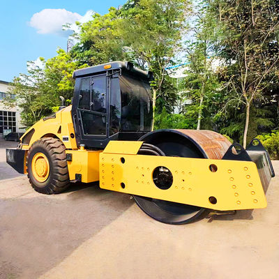 Sistema totalmente hidráulico Doble tambor único Vibración de rodadura en rodillo para la compactación de la carretera
