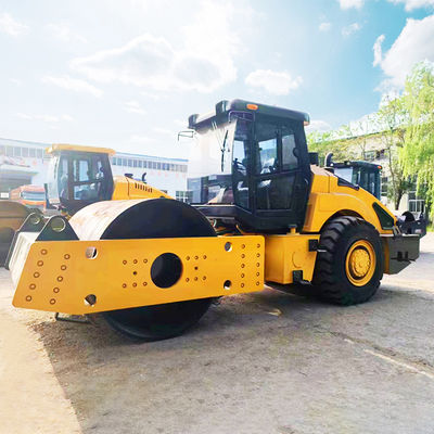 Sistema totalmente hidráulico Doble tambor único Vibración de rodadura en rodillo para la compactación de la carretera