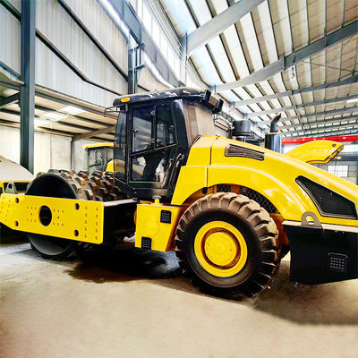 Sistema totalmente hidráulico Doble tambor único Vibración de rodadura en rodillo para la compactación de la carretera