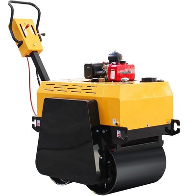 HONDA Motorizado 20KN Caminar detrás del mini rodillo vibratorio para asfalto y pavimento de suelo