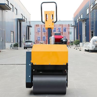 HONDA Motorizado 20KN Caminar detrás del mini rodillo vibratorio para asfalto y pavimento de suelo