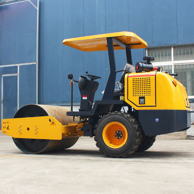 Con una eficiencia de funcionamiento superior, un solo rodillo de tambor compactador rodillo de suelo vibratorio para la venta