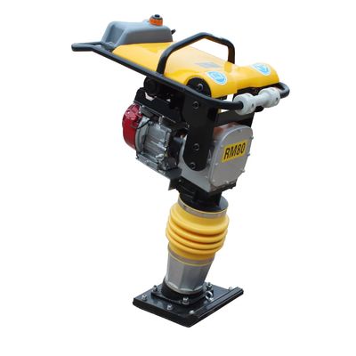 Punto de venta único Rammer vibratorio de alta eficiencia de funcionamiento para la compactación del suelo