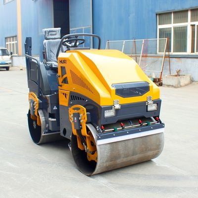 Compactor de doble tambor de 1t 2t 3t 4t 6t 8t 10t con válvula hidráulica HYDAC