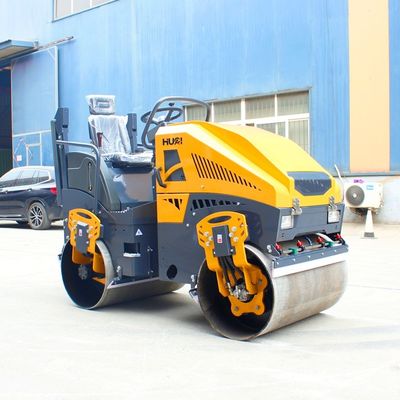 Compactor de doble tambor de 1t 2t 3t 4t 6t 8t 10t con válvula hidráulica HYDAC