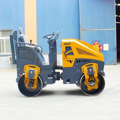 Compactor de doble tambor de 1t 2t 3t 4t 6t 8t 10t con válvula hidráulica HYDAC