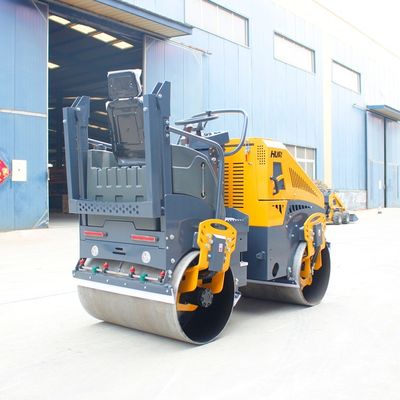 Compactor de doble tambor de 1t 2t 3t 4t 6t 8t 10t con válvula hidráulica HYDAC