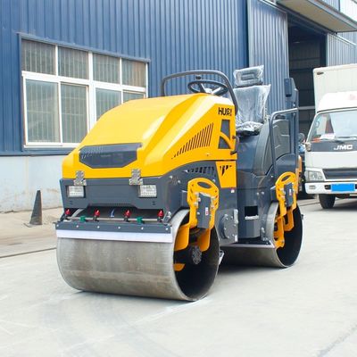 1t 2t 3t rodillo de carretera de compactación hidráulica completa con certificado CE y 11,5kw de potencia