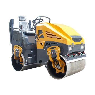 1t 2t 3t rodillo de carretera de compactación hidráulica completa con certificado CE y 11,5kw de potencia